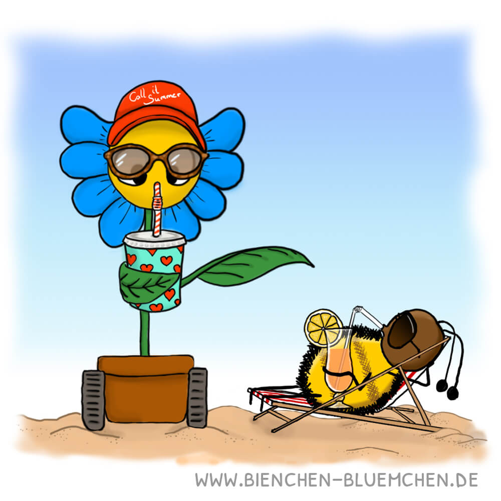 Bienchen & Blümchen im Sommer